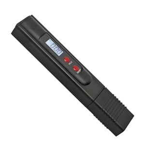 digital water tester, backlight function portable wide applicability 0-9990pm alloy probe tds test pen for swimming pool
