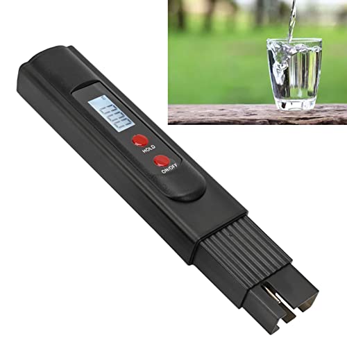 Digital Water Tester, Backlight Function Portable Wide Applicability 0-9990pm Alloy Probe TDS Test Pen for Swimming Pool