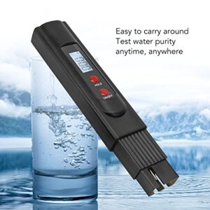 Digital Water Tester, Backlight Function Portable Wide Applicability 0-9990pm Alloy Probe TDS Test Pen for Swimming Pool