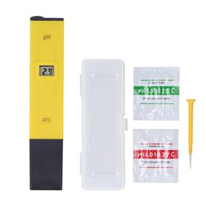 PH Tester, Accurate Measurement 0.00 to 14.00ph Resistant Probe PH Analyzer for Pool