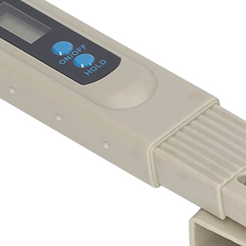 Digital TDS Meter, Portable Water Quality Tester High Sensitivity Glass Electrode High Accuracy 0~9990ppm for Home