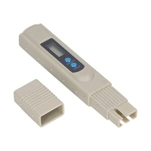Digital TDS Meter, Portable Water Quality Tester High Sensitivity Glass Electrode High Accuracy 0~9990ppm for Home