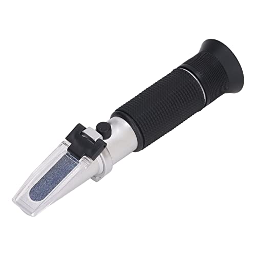 Brew Refractometer, Aluminum Alloy High Accuracy Beer Refractometer Easy Operation for Measurement