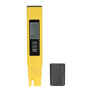 Water Quality Tester, Twocolor TDS Meter, Glass Electrode, Automatic Temperature Compensation, Alloy Probe for Aquarium