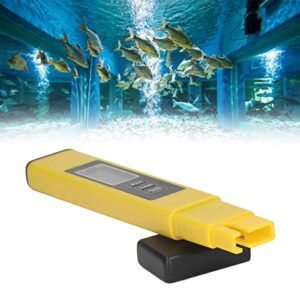 Water Quality Tester, Twocolor TDS Meter, Glass Electrode, Automatic Temperature Compensation, Alloy Probe for Aquarium