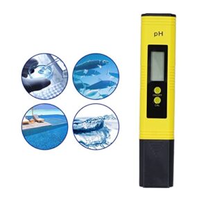 Ph Meter Sensitive Auto Backlight Accurate Measurement Lightweight Ph Test Pen 0 to 14 Ph for Aquarium