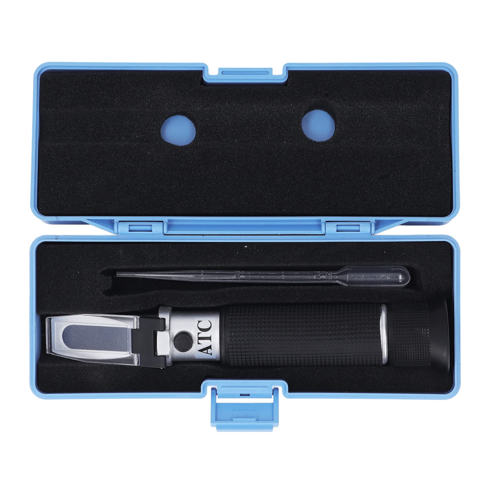 Salinity Refractometer, Salinity Meter 0‑100 PPT 1,000‑1,070 Rustproof for Marine Monitoring