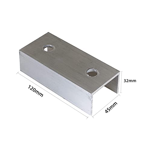 IEUDNS Aluminium PV Solar Panel Solar Module Rail Connector for Mounting Photovoltaic Mounting Rail