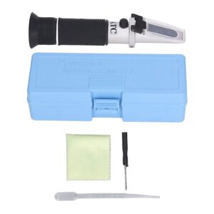 Brix Meter Refractometer, ATC Sugar Refractometer Tester 0‑32% Wear Proof for Factory