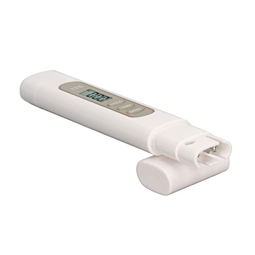 TDS Meter, Water Tester Automatic Temperature Compensation High Sensitivity Glass Electrode with Backlit for Aquaculture