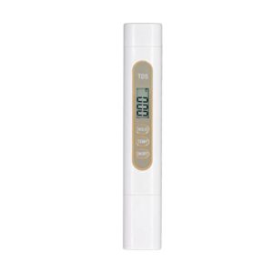 TDS Meter, Water Tester Automatic Temperature Compensation High Sensitivity Glass Electrode with Backlit for Aquaculture