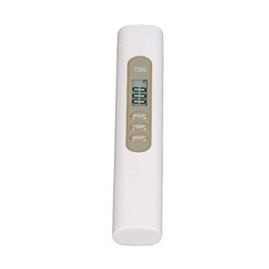 TDS Meter, Water Tester Automatic Temperature Compensation High Sensitivity Glass Electrode with Backlit for Aquaculture