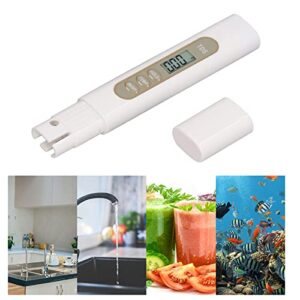 TDS Meter, Water Tester Automatic Temperature Compensation High Sensitivity Glass Electrode with Backlit for Aquaculture