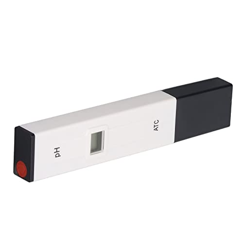 PH Test Pen, ABS Housing Sensitive Portable PH Meter 0-14pH for Aquaculture for Agriculture