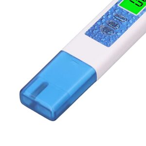 Water Quality Meter, Quick Response 4 in 1 PH Meter Alloy Probe Wide Test Range for Home