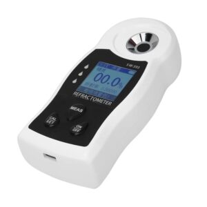 Refractormeter, Electronic Instruments Sugar Tester Easy to Use Sensitive Response with 1 X Sugar Meter for Food for Beverage