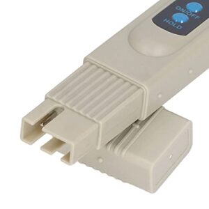 Digital TDS Meter, Water Quality Tester 0~9990 Ppm Portable Automatic Temperature Compensation Alloy Probe for Home