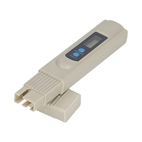 Digital TDS Meter, Water Quality Tester 0~9990 Ppm Portable Automatic Temperature Compensation Alloy Probe for Home