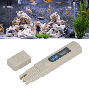 Digital TDS Meter, Water Quality Tester 0~9990 Ppm Portable Automatic Temperature Compensation Alloy Probe for Home