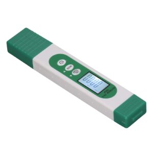 pen type water quality meter, high accuracy automatic temperature compensation portable sensitive probe 5 in 1 water tester ec sg salt tds temp for spas