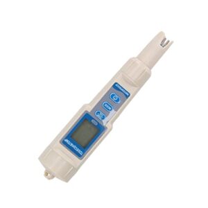 Intelligent Water Quality Tester, 4 in 1 PH EC TDS Temp Meter ABS Housing Large Display Screen Ergonomic Precise for Fish Hatchery for Aquaculture