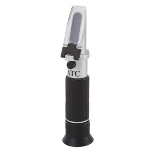 portable refractometer, 0‑28% salinity refractometer wide application fast measurement clear reading for seawater