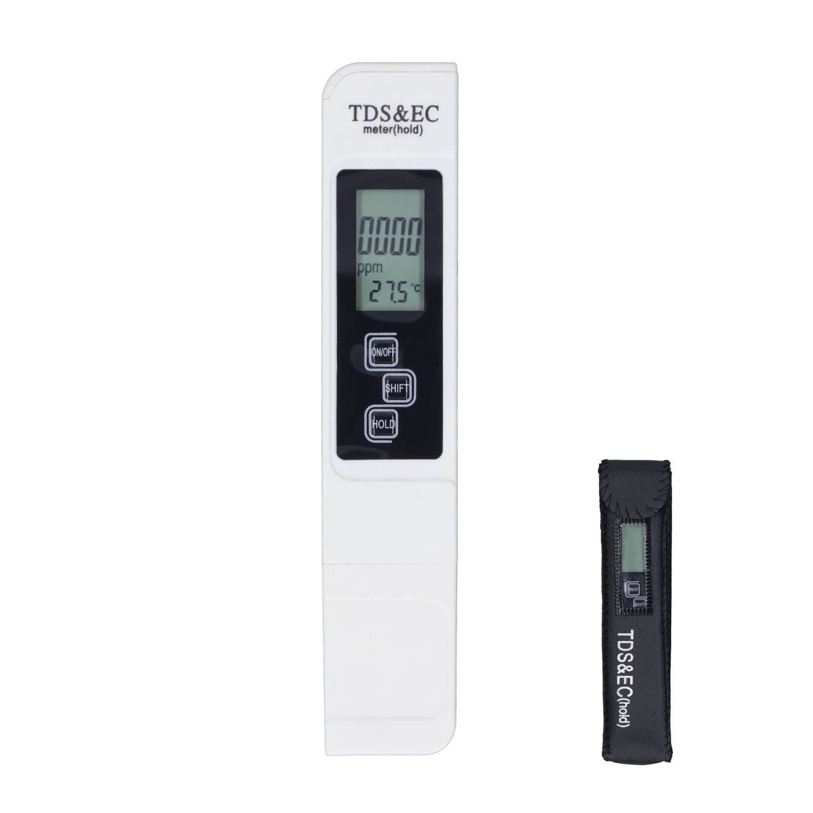 TDS Meter Digital Water Tester 3 in 1 ppm EC and Temperature Test Pen Easy to Use Water Purity Tester