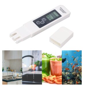 TDS Meter Digital Water Tester 3 in 1 ppm EC and Temperature Test Pen Easy to Use Water Purity Tester