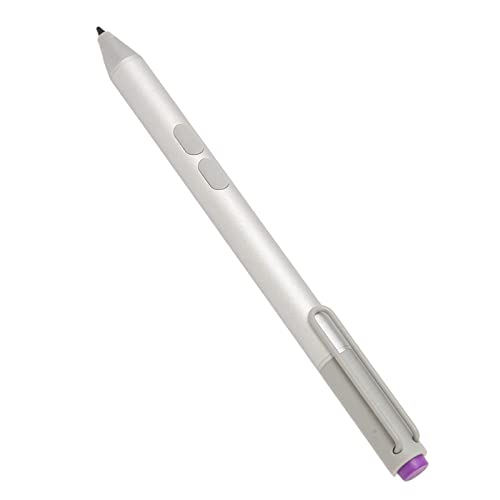 Silver Capacitive Stylus Pen Wireless Connection 256 Levels of Pressure Sensitivity Easy Access for Computer and Tablet