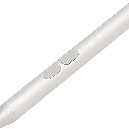 Silver Capacitive Stylus Pen Wireless Connection 256 Levels of Pressure Sensitivity Easy Access for Computer and Tablet