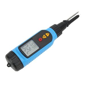 PH Tester Pen ABS Soil Water Garden Accuracy Ph High Accuracy Portable PH Meter with LCD Display for Bread Meat Fruit