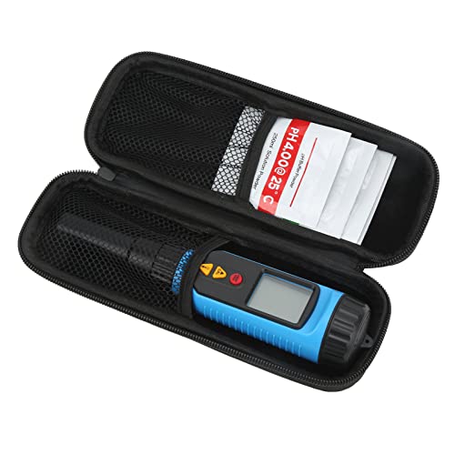 PH Tester Pen ABS Soil Water Garden Accuracy Ph High Accuracy Portable PH Meter with LCD Display for Bread Meat Fruit