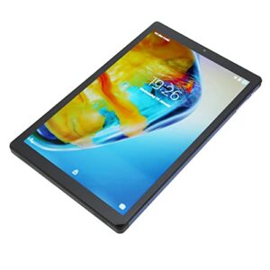 10 inch tablet, ips screen 5000mah blue gaming tablet dual camera 5g wifi for home (us plug)