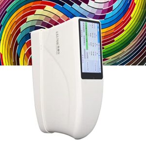 Spectrophotometer, Accurate Portable 3.5in Touch Screen Color Difference Tester Digital for Whiteness Yellowness