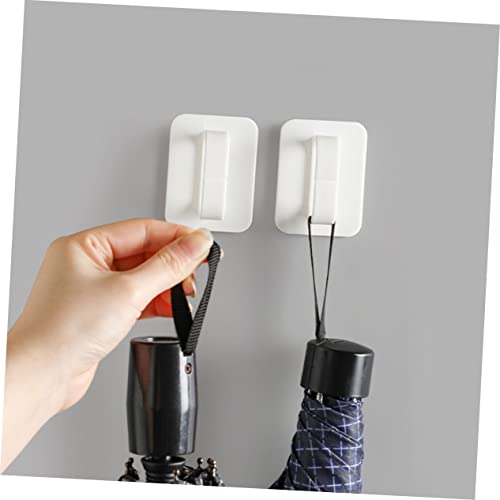 Healeved 4pcs Spray Bottle Hook Hooks for Keys Storage Hooks Wall Broom Holder Organizer Broom and Dustpan Hanger Spray Bottle Rack Holder Decorative Wall Hooks Multipurpose Wall Hook Robe