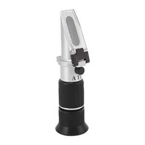 kadimendium refractometer meter, plastic aluminum calibration screw high accuracy brix refractometer for food industry