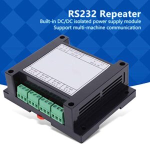 Syrisora Repeater Industrial Grade Photoelectric Isolation 4‑Channel RS485 Hub Sharer Splitter