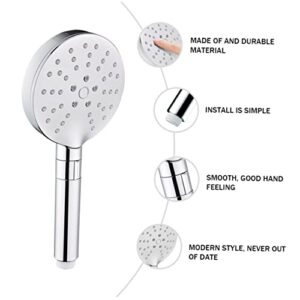 Yardwe 1pc Shower Head Handheld Shower Portatiles Waterfall Showerhead Shower Spray Head Adjustable Shower Head Shower Head for Bathroom Shower Nozzle Pressurized Shower Head Accessories