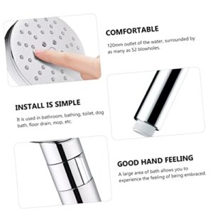 Yardwe 1pc Shower Head Handheld Shower Portatiles Waterfall Showerhead Shower Spray Head Adjustable Shower Head Shower Head for Bathroom Shower Nozzle Pressurized Shower Head Accessories