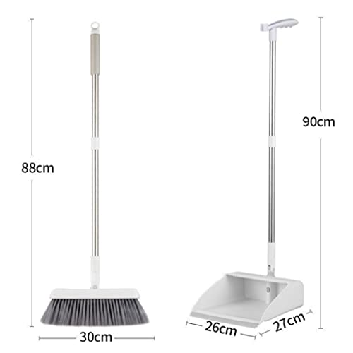 SLNFXC Broom and Scoop Set Folding Dustpan Bathroom Water Wiper to Sweep Magic Brush Garbage Squeegee Home Cleaning Products