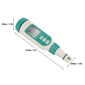 Salinity Meter,Yctze AR8012 Electronic Salinity Meter Portable Digital Salinity Meter with LCD Display ATC Analyzer Probe Sensor Waterproof Pen