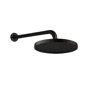 fontana st. gallen round rain shower head with masterclean spray face in oil rubbed bronze finish (8 inch)