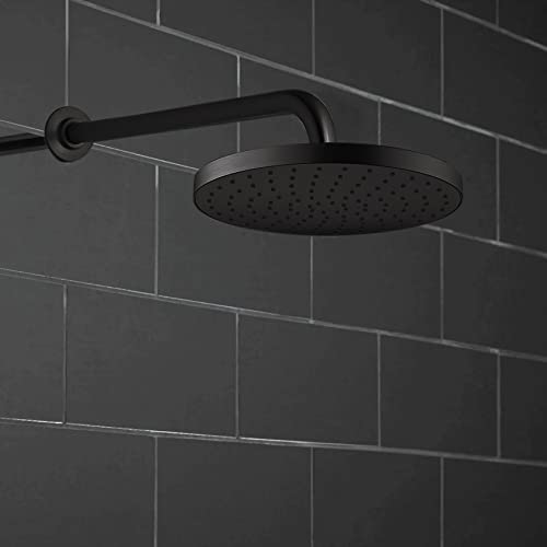 Fontana St. Gallen Round Rain Shower Head With Masterclean Spray Face In Oil Rubbed Bronze Finish (8 Inch)