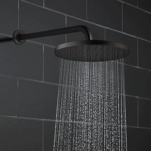 Fontana St. Gallen Round Rain Shower Head With Masterclean Spray Face In Oil Rubbed Bronze Finish (8 Inch)