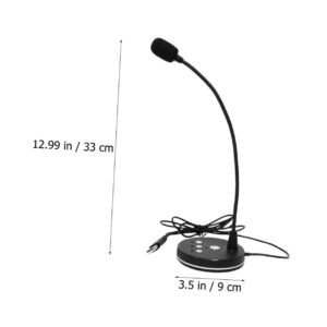 Parliky Microphone Desk Computer Stand Game Chatting Tool Condenser Gaming Mic Laptop Adjustable Stand Adjustable Computer Stand Adjustable Laptop Stand Tablet Accessories Abs