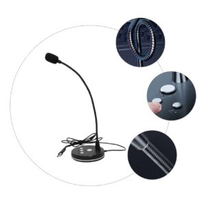 Parliky Microphone Desk Computer Stand Game Chatting Tool Condenser Gaming Mic Laptop Adjustable Stand Adjustable Computer Stand Adjustable Laptop Stand Tablet Accessories Abs