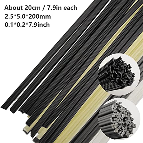 welding 40pcs 200mm Welding Rods Plastic Soldering Sticks Multi-color Solde Set for Welder Electrodes Car Bumper Kayak Repair Tools