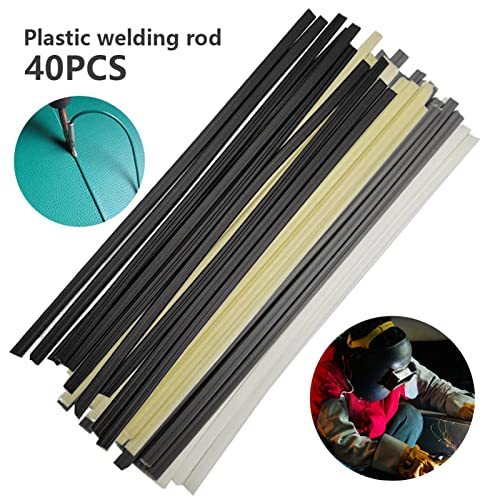 welding 40pcs 200mm Welding Rods Plastic Soldering Sticks Multi-color Solde Set for Welder Electrodes Car Bumper Kayak Repair Tools