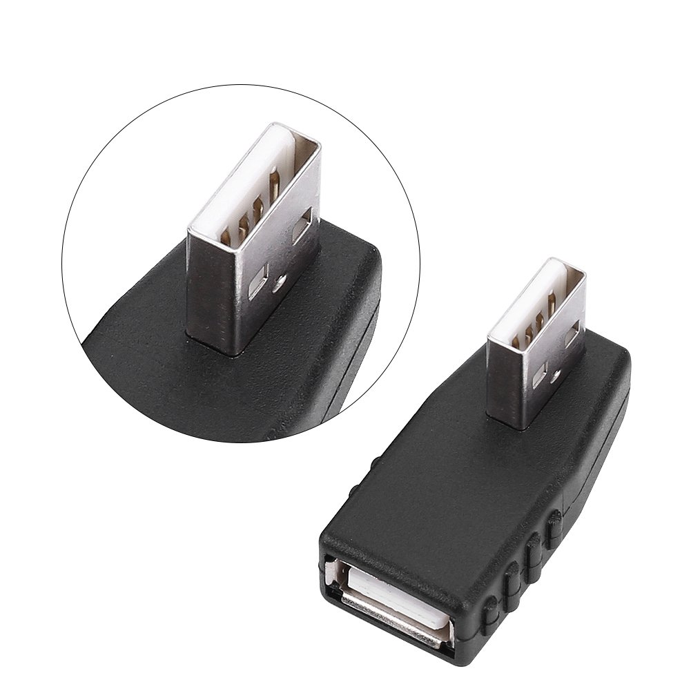 Heayzoki USB Male to Female, USB Female USB Female Adapter, USB Micro to USB A, OTG Adapter Converter for Computer Tablet PC Mobile Phone -40 Pack