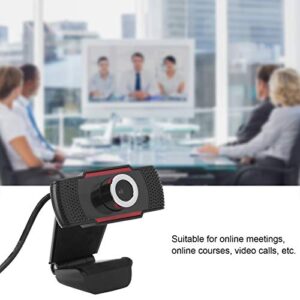 GOWENIC Archuu Computer Webcam,Mini 720P 1MP HD USB Web Manual Focusing Camera High Pixels with Microphone,Online TeachingVideo ConferencePhoto RecordingGaming